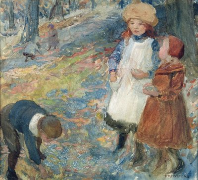 Children in the Wood by Frederick Stead